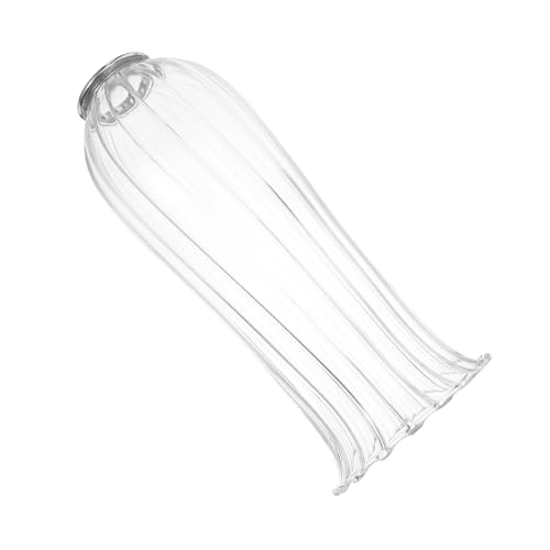 UTHCLO Glas Lampenschirm Transparent Für Tischlampen Und Stehlampen Ersatz Pendelleuchten Heimdekoration Mit Lichtverstärkung Und Bequemer Handhabung von UTHCLO