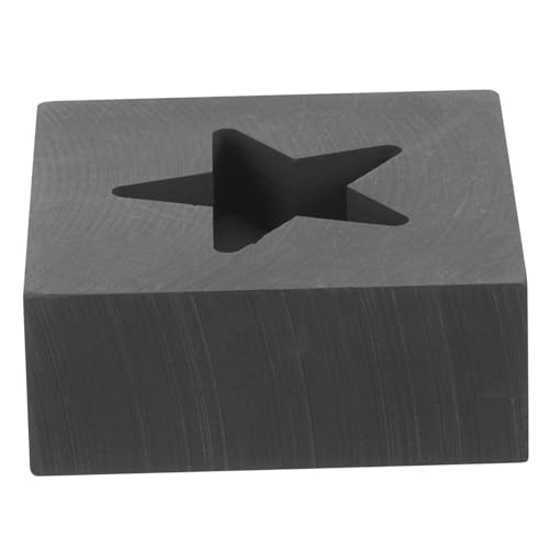 UTHCLO Graphit Gussform Fünfzackiger Stern DIY Schmelzform Hohe Wärmeleitfähigkeit Langlebig Leicht Zu Reinigen Für Metallgießen Schmuckherstellung UTHCLO Graphit Gussform Fünfzackiger Stern DIY Schmelzform Hohe Wärmeleitfähigkeit Langlebig Leicht Zu Reinigen Für Metallgießen Schmuckherstellung von UTHCLO