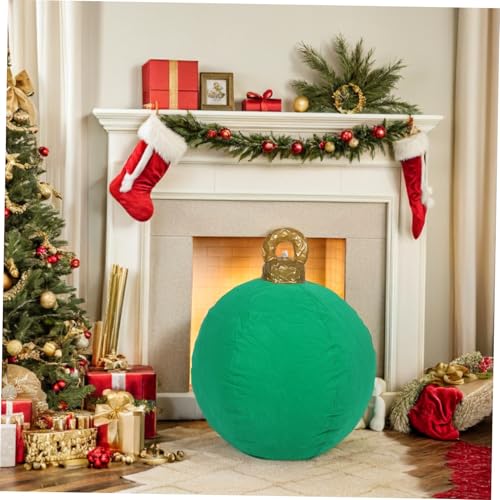 UTHCLO Große Aufblasbare Weihnachtskugeln Flocked PVC Weihnachtliche Garten Terrassendekorationen mit Weichem Griff Schnelle Montage für Veranda Rasen und Festliche Partys UTHCLO Große Aufblasbare Weihnachtskugeln Flocked PVC Weihnachtliche Garten Terrassendekorationen mit Weichem Griff Schnelle Montage für Veranda Rasen und Festliche Partys von UTHCLO