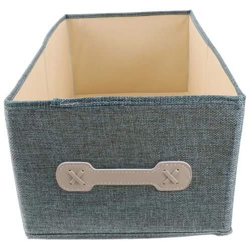 UTHCLO Große Faltbare Stoff Aufbewahrungsbox mit Griff für Kleidung und Hosen Robuster Kleiderschrank Organizer mit Viel Stauraum Faltbar und Platzsparend für Schlafzimmer und Schrank von UTHCLO