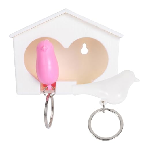 UTHCLO Hängender Vogelhaus Schlüsselhalter aus Langlebigem Material Dekorativer Schlüsselringhalter für Multifunktional Einzigartiges Design Stabil und Formbeständig für Zufällige Farbe UTHCLO Hängender Vogelhaus Schlüsselhalter aus Langlebigem Material Dekorativer Schlüsselringhalter für Multifunktional Einzigartiges Design Stabil und Formbeständig für Zufällige Farbe von UTHCLO