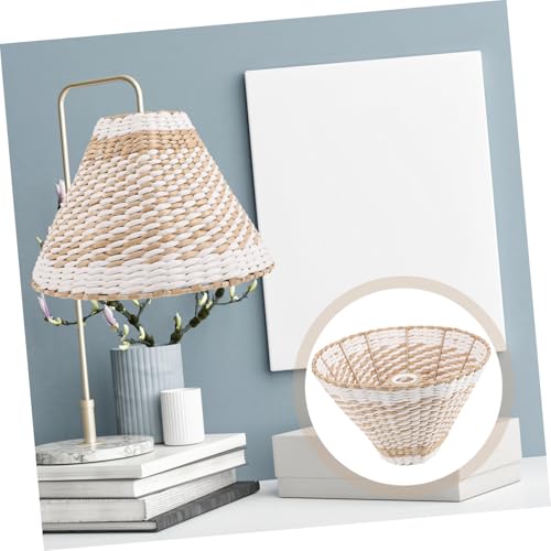 UTHCLO Handgewebter Papier lampenschirm Robuster Leichter Lampenüberzug für Tisch Steh Wandleuchten Kompakt Installieren Vielseitig für Wohnzimmer und Büro Geeignet UTHCLO Handgewebter Papier lampenschirm Robuster Leichter Lampenüberzug für Tisch Steh Wandleuchten Kompakt Installieren Vielseitig für Wohnzimmer und Büro Geeignet von UTHCLO