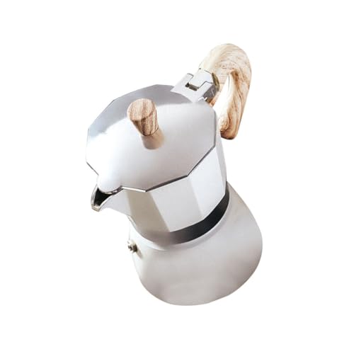 UTHCLO Handheld Italian Kaffeezubereiter aus Dickem mit Ergonomischem Rutschfestem Griff Sicherem Deckel für Zuhause und Teestube Aromatische Kaffeeextraktion UTHCLO Handheld Italian Kaffeezubereiter aus Dickem mit Ergonomischem Rutschfestem Griff Sicherem Deckel für Zuhause und Teestube Aromatische Kaffeeextraktion von UTHCLO