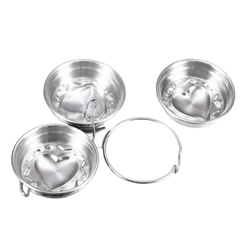 UTHCLO Herzförmige Dampfgarer Schale mit Griff Robust und Verformungsfest Professionelle für Gedämpfte Eier und Pochierte Eier Küchenhelfer für Einfache Zubereitung UTHCLO Herzförmige Dampfgarer Schale mit Griff Robust und Verformungsfest Professionelle für Gedämpfte Eier und Pochierte Eier Küchenhelfer für Einfache Zubereitung von UTHCLO