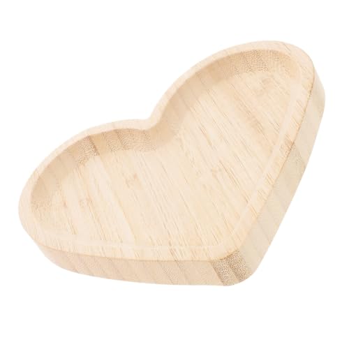 UTHCLO Herzförmiges Holztablett für Desserts und Früchte Multifunktionale Servierplatte für Zuhause Partys und Veranstaltungen Leicht und Elegant UTHCLO Herzförmiges Holztablett für Desserts und Früchte Multifunktionale Servierplatte für Zuhause Partys und Veranstaltungen Leicht und Elegant von UTHCLO