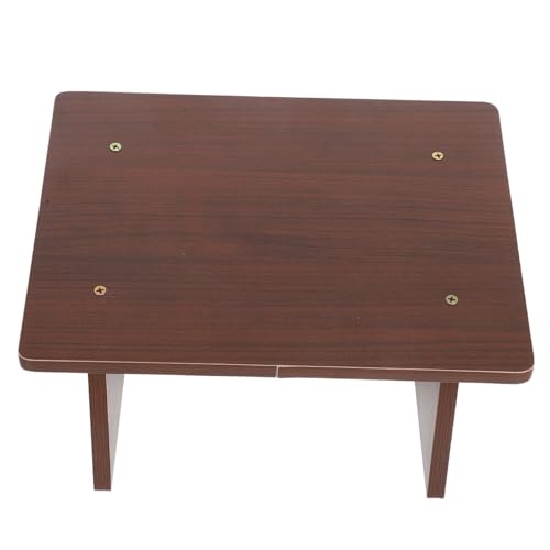 UTHCLO Holz Fußstütze Rutschfester Schräger Fußhocker Ergonomische Beinablage für Büro Gaming Stuhl Moderner Fußsessel unter Schreibtisch für Komfortables Arbeiten und Entspannen von UTHCLO