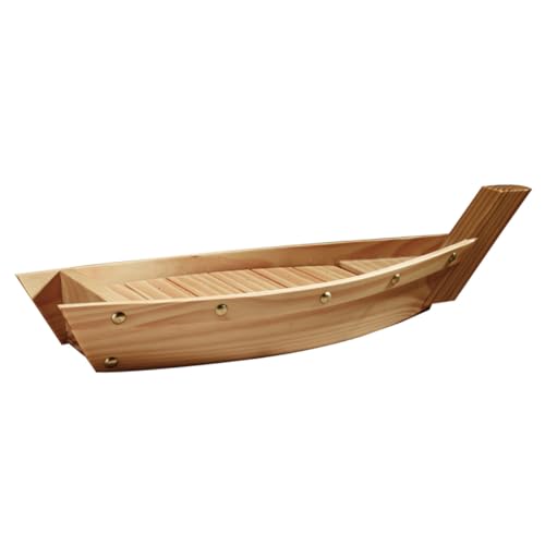UTHCLO Holz Sushi Boot Servierteller Japanisches Snack Tablett S Robust für Restaurant Zuhause Sushi Präsentation UTHCLO Holz Sushi Boot Servierteller Japanisches Snack Tablett S Robust für Restaurant Zuhause Sushi Präsentation von UTHCLO