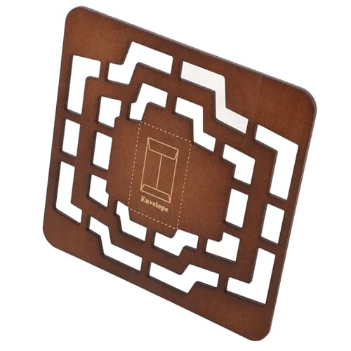 UTHCLO Holzbriefumschlag Schablone Antikes Design Langlebige DIY Vorlage für Kreative Umschläge für Einladungen Dankeskarten Handlettering Bastelbedarf Vielseitiger Adressier Stencil UTHCLO Holzbriefumschlag Schablone Antikes Design Langlebige DIY Vorlage für Kreative Umschläge für Einladungen Dankeskarten Handlettering Bastelbedarf Vielseitiger Adressier Stencil von UTHCLO