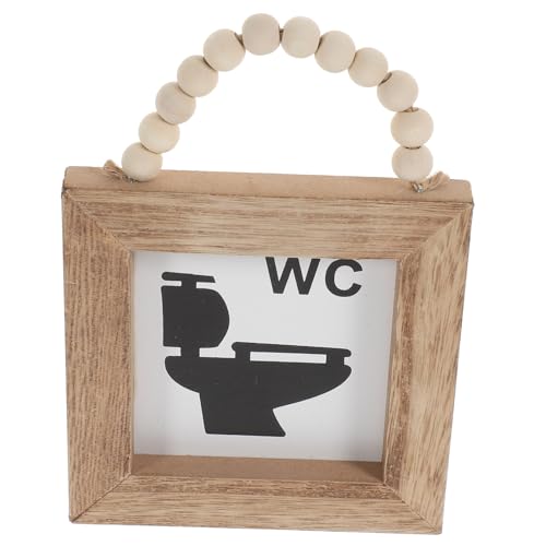 UTHCLO Holzschild Toilette Holz Badezimmer Wanddeko Rustikal Hängend Dekoratives Schild Für Gäste Wc Badezimmer Wandkunst UTHCLO Holzschild Toilette Holz Badezimmer Wanddeko Rustikal Hängend Dekoratives Schild Für Gäste Wc Badezimmer Wandkunst von UTHCLO