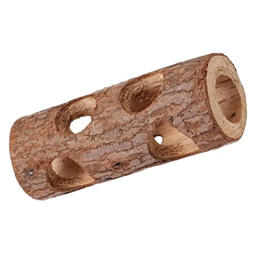 UTHCLO Holztunnel für Hamster und Kleine Tiere Stabiles Naturholz Versteck Lang Sicheres Kauspielzeug für Meerschweinchen Ratten und Nager Geruchsfreies Tierversteck aus Massivem Holz UTHCLO Holztunnel für Hamster und Kleine Tiere Stabiles Naturholz Versteck Lang Sicheres Kauspielzeug für Meerschweinchen Ratten und Nager Geruchsfreies Tierversteck aus Massivem Holz von UTHCLO
