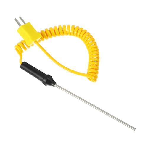 UTHCLO K Thermoelement Temperaturfühler Edelstahlsonde K Thermoelementsonde Temperatursensor für Temperaturregler Industrie und Technik von UTHCLO