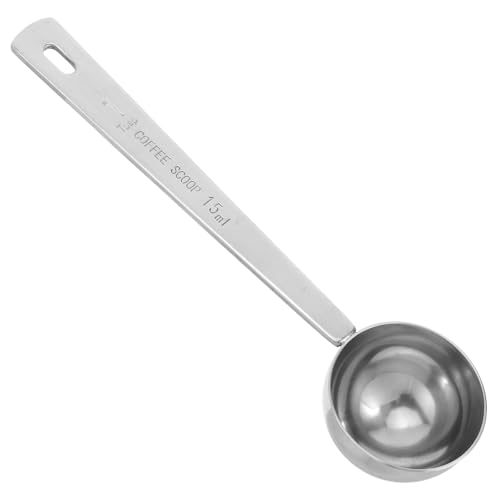 UTHCLO Kaffeelöffel: 15 ml Messlöffel, Edelstahl-Kaffeemesslöffel und -löffel mit langem Griff für das Restaurant-Café oder zu Hause UTHCLO Kaffeelöffel: 15 ml Messlöffel, Edelstahl-Kaffeemesslöffel und -löffel mit langem Griff für das Restaurant-Café oder zu Hause von UTHCLO
