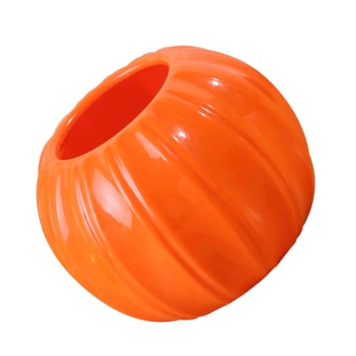 UTHCLO Keramik Kürbis Vase Halloween Dekoration Realistisches Design Herbstliche Tischdeko Orange Keramik Pflanzgefäß für Zuhause und Garten Herbstlicher Übertopf UTHCLO Keramik Kürbis Vase Halloween Dekoration Realistisches Design Herbstliche Tischdeko Orange Keramik Pflanzgefäß für Zuhause und Garten Herbstlicher Übertopf von UTHCLO