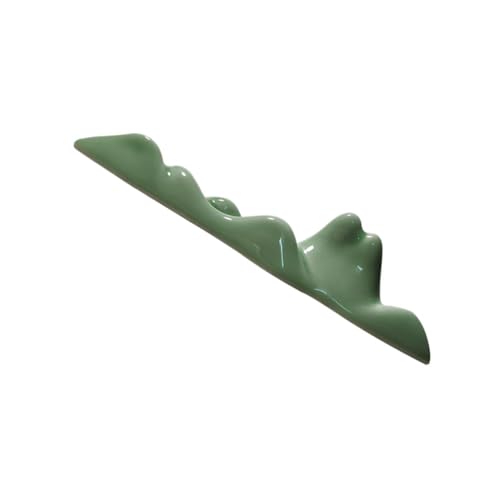UTHCLO Keramik Pinselhalter Chinesische Kalligraphie Brush Pen Holder Stifthalter Leicht Praktisch Langlebig Für Schreibpinsel Kalligraphie Desktop Zubehör von UTHCLO