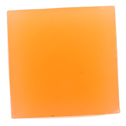 UTHCLO Kerzenwachsflocken kerzenfarbe Paraffinwachs Spa Duftkerzen wachsblöcke Duftende Wachsstücke Duftwachswürfel für Stövchen Wachsschmelzbehälter Duftwachs schmilzt Wachswürfel Orange von UTHCLO
