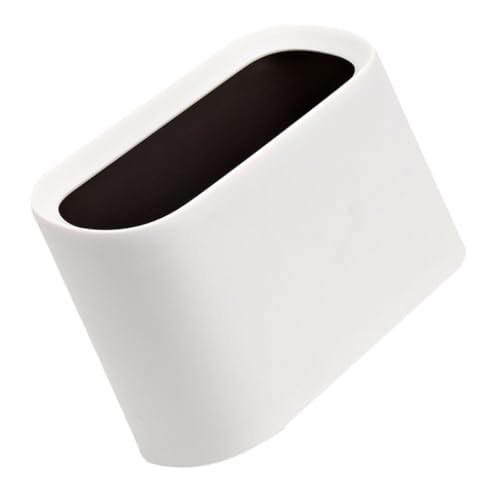 UTHCLO Kleiner Eleganter Desktop mülleimer aus Minimalistisches Design Praktischer Schreibtisch abfallbehälter für Büro Schlafzimmer und Wohnzimmer Kompakte für Ordnung von UTHCLO