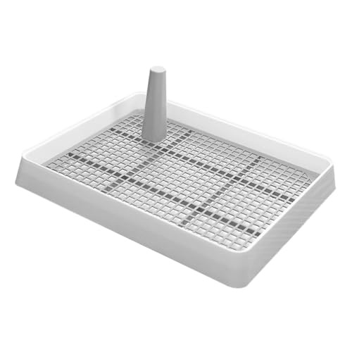 UTHCLO Kleines Haustier toiletten Abnehmbarem rutschfest Tragbar für Welpen und Kleine Hunde Einfach zu Reinigen Urinfest für Drinnen zur Stubenreinheitsschulung von UTHCLO