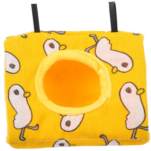 UTHCLO Kleines Papageien hängematten Nest aus Verschleißfestem Material Weiche Vogel hängematte für Käfig Gemütliches Nistplatz zubehör für Kleine Vögel und Hamster Einfach zu Reinigen UTHCLO Kleines Papageien hängematten Nest aus Verschleißfestem Material Weiche Vogel hängematte für Käfig Gemütliches Nistplatz zubehör für Kleine Vögel und Hamster Einfach zu Reinigen von UTHCLO