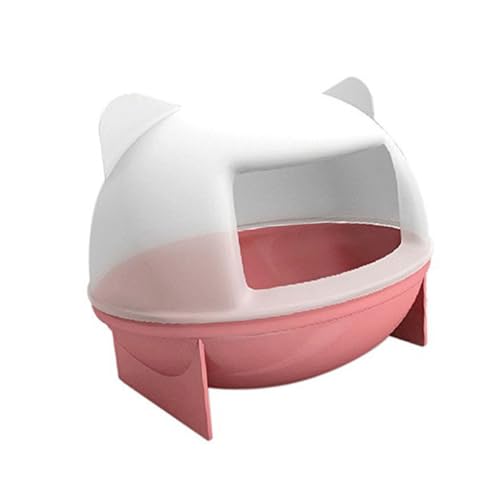 UTHCLO Kleintierhaus mit Katzenohren Robustes Kleines Hamster badehaus Leicht zu Reinigen Geeignet als Sandbad Sauna und Waschräume für Mäuse Chinchillas Ratten und Zwerghamster UTHCLO Kleintierhaus mit Katzenohren Robustes Kleines Hamster badehaus Leicht zu Reinigen Geeignet als Sandbad Sauna und Waschräume für Mäuse Chinchillas Ratten und Zwerghamster von UTHCLO