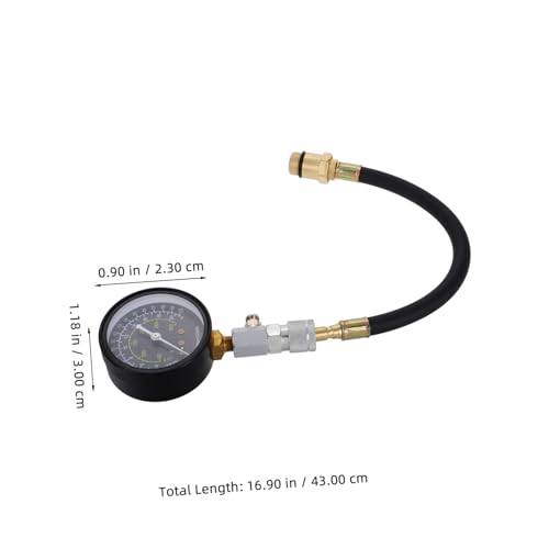 UTHCLO Kompressionstester für Benzinmotoren mit Multifunktionalem Messgerät Präzise Druckmessung für Motorzylinder Robustes Werkzeug für Auto reparaturen Tragbar und Einfach zu Bedienen UTHCLO Kompressionstester für Benzinmotoren mit Multifunktionalem Messgerät Präzise Druckmessung für Motorzylinder Robustes Werkzeug für Auto reparaturen Tragbar und Einfach zu Bedienen von UTHCLO