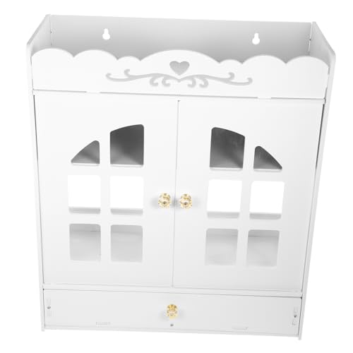 UTHCLO Wandregal Für Badezimmer Hygiene-Regal Zur Wandmontage Multifunktionale Aufbewahrungslösung Für Und Toilettenartikel Design Mit Staubschutz Für Badezimmer von UTHCLO