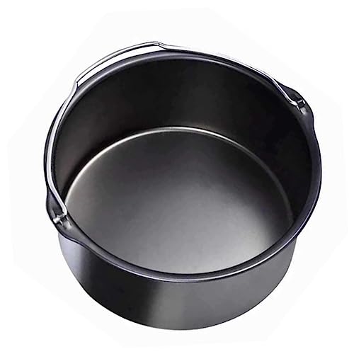 UTHCLO Kuchenbehälter für Heißluftfritteuse Antihaftbeschichtete Backform Zubehör für Desserts Kompakt und Leicht zu Reinigen für Zuhause und Gastronomie UTHCLO Kuchenbehälter für Heißluftfritteuse Antihaftbeschichtete Backform Zubehör für Desserts Kompakt und Leicht zu Reinigen für Zuhause und Gastronomie von UTHCLO