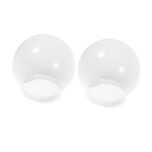 UTHCLO Kugellampenschirm Ersatz Outdoor Lampenschirm Wetterfest Robust Für Garten Terrasse Balkon Weißer Globe Lamp Shade Lichtabdeckung von UTHCLO