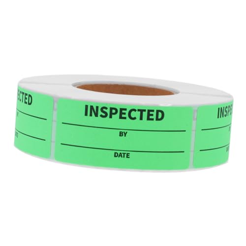 UTHCLO Lagerbestandsaufkleber Selbstklebend Haltbar mit Starkem Kleber für Lagerverwaltung und Versand Widerstandsfähig Leicht Lesbar für Effiziente Bestandskontrolle von UTHCLO