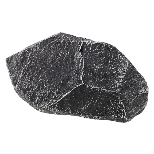 UTHCLO Leichter Wetterfester Schaumstoff Felsblock in Unregelmäßiger Form Realistisch Gestalteter Künstlicher Stein für Vielseitige Dekoration Bühnenrequisiten Aquarien und von UTHCLO