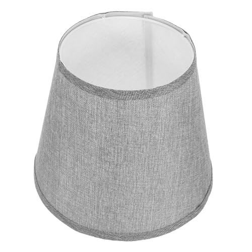 UTHCLO Leinen Lampenschirm Trommelform Ersatzschirm für Tischlampe Nachttischlampe Schlafzimmer Wohnzimmer Dekorativer Stoff Lampenschirm Geeignet von UTHCLO