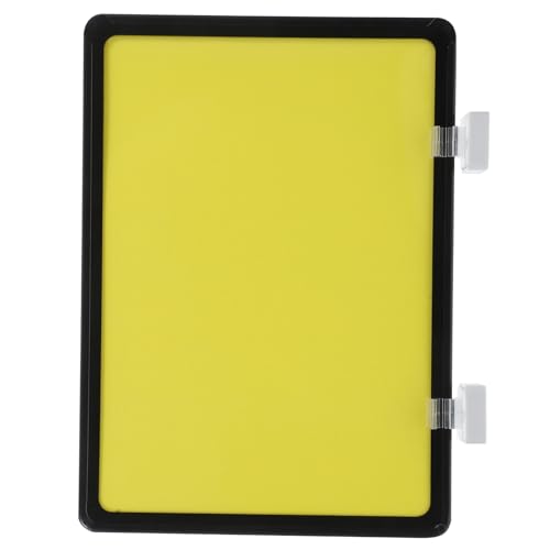 UTHCLO Magnetische Lageretiketten mit Schwarzem Rahmen Wiederbeschreibbar Selbstklebend Magnetische Sockel Professionelle Preisschildhalter für Supermarktregale und Lagerorganisation von UTHCLO