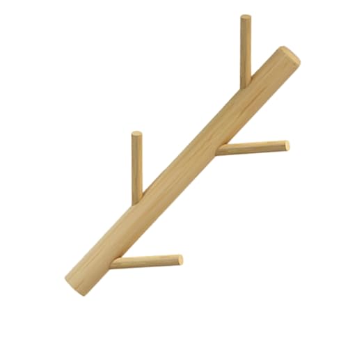UTHCLO Massiver Holz Wandhaken Garderobe Baumförmig Neigung Langlebiger Kleideraufhänger Für Flur Schlafzimmer Badezimmer Dekorativer Wandaufhänger UTHCLO Massiver Holz Wandhaken Garderobe Baumförmig Neigung Langlebiger Kleideraufhänger Für Flur Schlafzimmer Badezimmer Dekorativer Wandaufhänger von UTHCLO