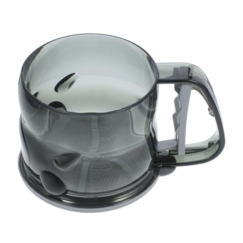 UTHCLO Mehlsieb Backfunk Handsieb Mehlstreuer Handlicher Mehlfilter Backsiebe Matcha-sieb Puderzuckerstreuer Zuckerstreuer Staubwedel Mehlschieber Puderzuckersieb Light Grey Wie von UTHCLO