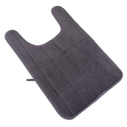 UTHCLO Toilettenmatte Memory-Matte Anti-rutsch-vorleger Badezimmerzubehör Badezimmerteppich U-Form Bodenpolster Sanft Und Bequem Leicht Zu Reinigen von UTHCLO