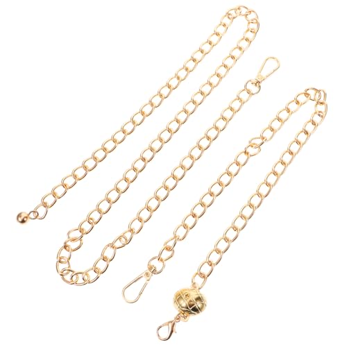 UTHCLO Metallkette als Ersatz für Handtaschenriemen Glänzende DIY Taschenkette für Damen Stilvolle und Langlebige Schmuckkette zur Reparatur und Aufwertung von Handtaschen und Geldbörsen von UTHCLO