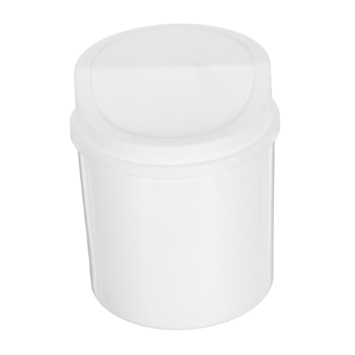 UTHCLO Mini-Desktop Mülleimer Tischmüll mit Deckel kleiner Plastikmülleimer Mülleimer für die Arbeitsplatte Tabletop -Müll können Weiß UTHCLO Mini-Desktop Mülleimer Tischmüll mit Deckel kleiner Plastikmülleimer Mülleimer für die Arbeitsplatte Tabletop -Müll können Weiß von UTHCLO
