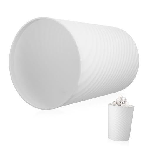 UTHCLO Moderner Mülleimer Weiß Großer Robuster Abfallbehälter Küche Wohnzimmer Bad Schlafzimmer Vielseitiger Kompakter Abfalleimer Leicht zu Reinigen Geruchshemmend UTHCLO Moderner Mülleimer Weiß Großer Robuster Abfallbehälter Küche Wohnzimmer Bad Schlafzimmer Vielseitiger Kompakter Abfalleimer Leicht zu Reinigen Geruchshemmend von UTHCLO