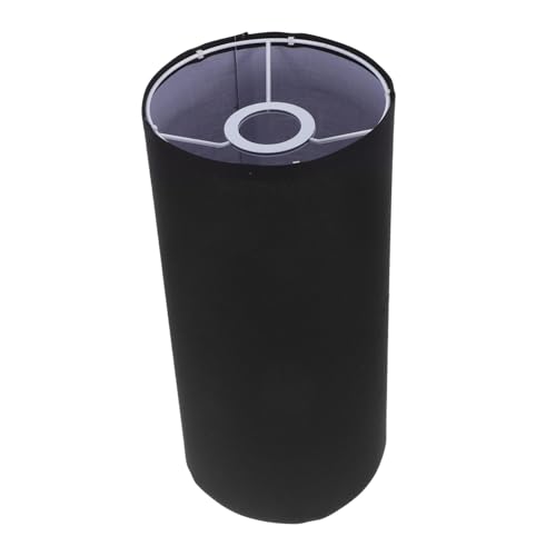 UTHCLO Moderner Stoff Lampenschirm Zylinderform Große Stehlampe Ersatz Lampenschirm Minimalistisches Design Dekorativ Installieren Für Wohnzimmer und Büro von UTHCLO