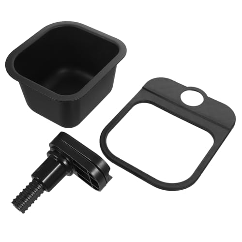 UTHCLO Multifunktionaler Klammerbarer Tischmülleimer aus Langlebigem mit Drehbarem Design Kompakter Schreibtisch organizer für Büro Schlafzimmer und Wohnräume Praktischer Papierkorb für von UTHCLO