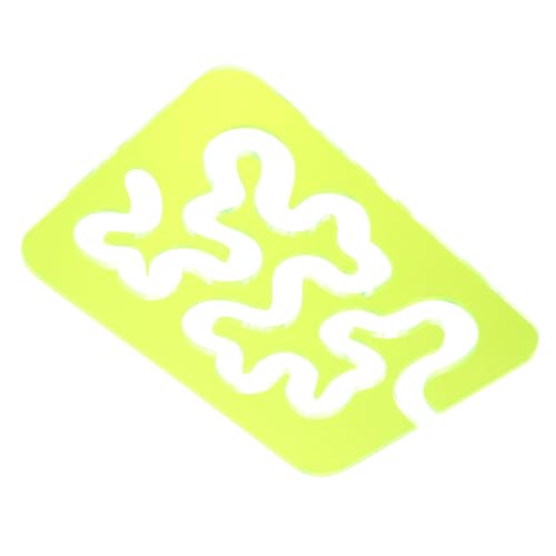 UTHCLO Multifunktionales Acryl Quilting Lineal Vorlage Patchwork Schablone für Präzises Nähen und Quilten Rutschfestes DIY Werkzeug für Stoffgestaltung und Stickerei Langlebig und von UTHCLO