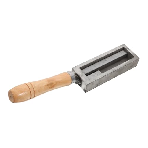 UTHCLO Öltankform Schmelzwerkzeug kleine Barrenform Werkzeug zum Modellbau Ingotform Metallgussform silberraffinierende Form Graphit-Raffinierungsform Graphitform für Silber Eisen Schwarz von UTHCLO