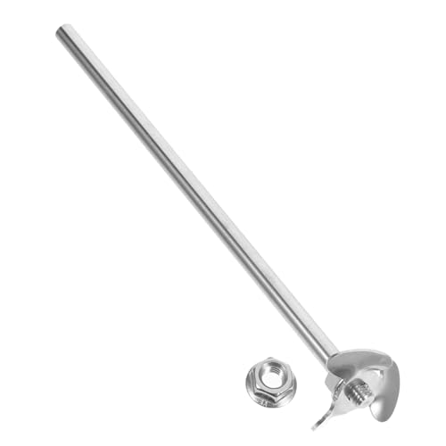 UTHCLO Paddelklinge umrühren Stange Rührer rostfreies Mischen Labor-Rührwerkzeug Laborrührstab für Mischpaddel aus Edelstahl chemie rührstab Rostfreier Stahl Silber Wiederverwendbar von UTHCLO