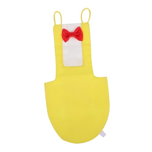 UTHCLO Papageien Windel Kleidung mit Fliege Atmungsaktiver Baumwollstoff Wiederverwendbar Leichtes Vogel Flugkostüm Geeignet für Wellensittich Nymphensittich und Kleine Haustier Vögel von UTHCLO