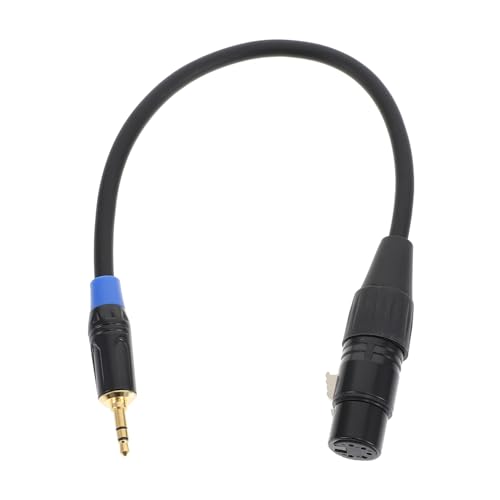 UTHCLO Poliger Din Audio Adapterkabel Doppelt Geschirmtes Midi Female zu Male Stecker Stabile Verbindung Langlebiges Zinklegierungsmaterial für Audioübertragung von UTHCLO
