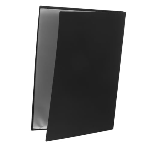 UTHCLO Portfolio Ordner mit Transparenten Kunststoffhüllen Schwarzer Hardcover Ordner aus Strapazierfähigem PP Mattes Finish Großer Organizer für Notenblätter Berichte und Dokumente UTHCLO Portfolio Ordner mit Transparenten Kunststoffhüllen Schwarzer Hardcover Ordner aus Strapazierfähigem PP Mattes Finish Großer Organizer für Notenblätter Berichte und Dokumente von UTHCLO