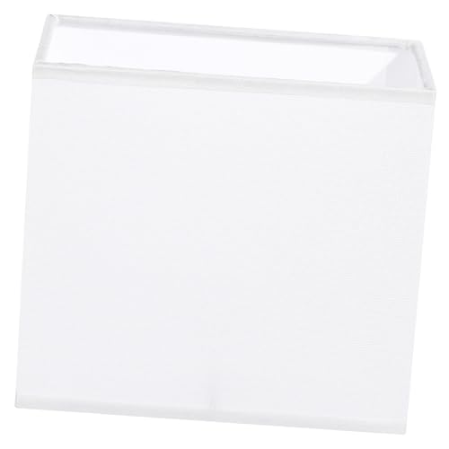 UTHCLO Rechteckiger Stoff Lampenschirm Cremeweiß Tischlampenschirm Ersatz für Nachttischlampe Staubabweisend Warmes Licht Langlebiges Material Schlichtes Design UTHCLO Rechteckiger Stoff Lampenschirm Cremeweiß Tischlampenschirm Ersatz für Nachttischlampe Staubabweisend Warmes Licht Langlebiges Material Schlichtes Design von UTHCLO