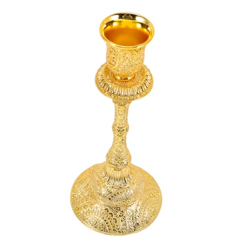 UTHCLO Retro Stil Kerzenhalter aus Goldenem Metall Doppelter Kerzenständer für Stumpen Stabkerzen Langlebiger Metall kerzenständer für Wohnzimmer Esszimmer Partydekoration UTHCLO Retro Stil Kerzenhalter aus Goldenem Metall Doppelter Kerzenständer für Stumpen Stabkerzen Langlebiger Metall kerzenständer für Wohnzimmer Esszimmer Partydekoration von UTHCLO