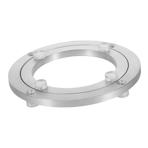 UTHCLO Robuste Aluminium Drehteller mit geräuschloser Hardware Geräuschloser Lazy Susan Drehlager für Esstisch Drehbare Tischplatte mit Stabiler Langlebiger Konstruktion für Eckregale und UTHCLO Robuste Aluminium Drehteller mit geräuschloser Hardware Geräuschloser Lazy Susan Drehlager für Esstisch Drehbare Tischplatte mit Stabiler Langlebiger Konstruktion für Eckregale und von UTHCLO