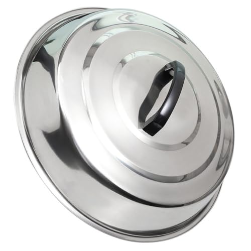 UTHCLO Hitzebeständiger Glastopf Mit Glasdeckel Topfdeckel Für Bratpfanne Universaldeckel Für Töpfe Und Pfannen Ersatzdeckel Aus Für Kochgeschirr von UTHCLO