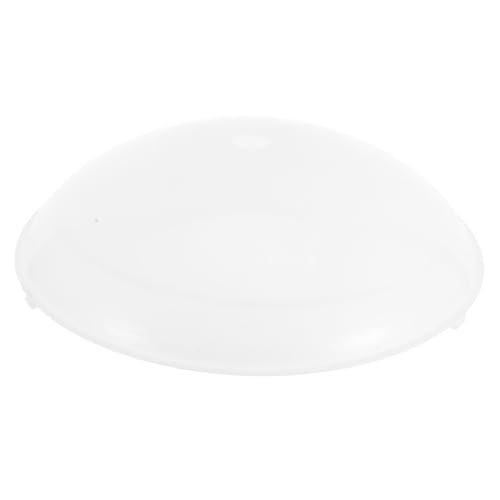 UTHCLO Runder Lampenschirm aus Robustem PC material Einfache Montage ohne Werkzeug Vielseitig Einsetzbar für Schlafzimmer Flur Treppenhaus Moderner Minimalistischer Deckenlampen von UTHCLO
